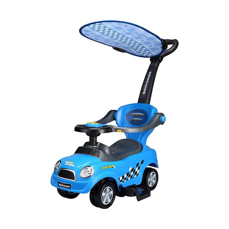 Quick Coupe Ride-On Car – Red / Blue / Magenta