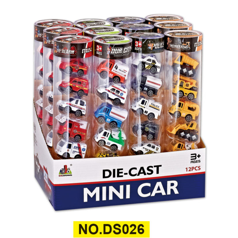 Links to POLICE MINI CAR DIE-CAST 4 ASSORTED by 