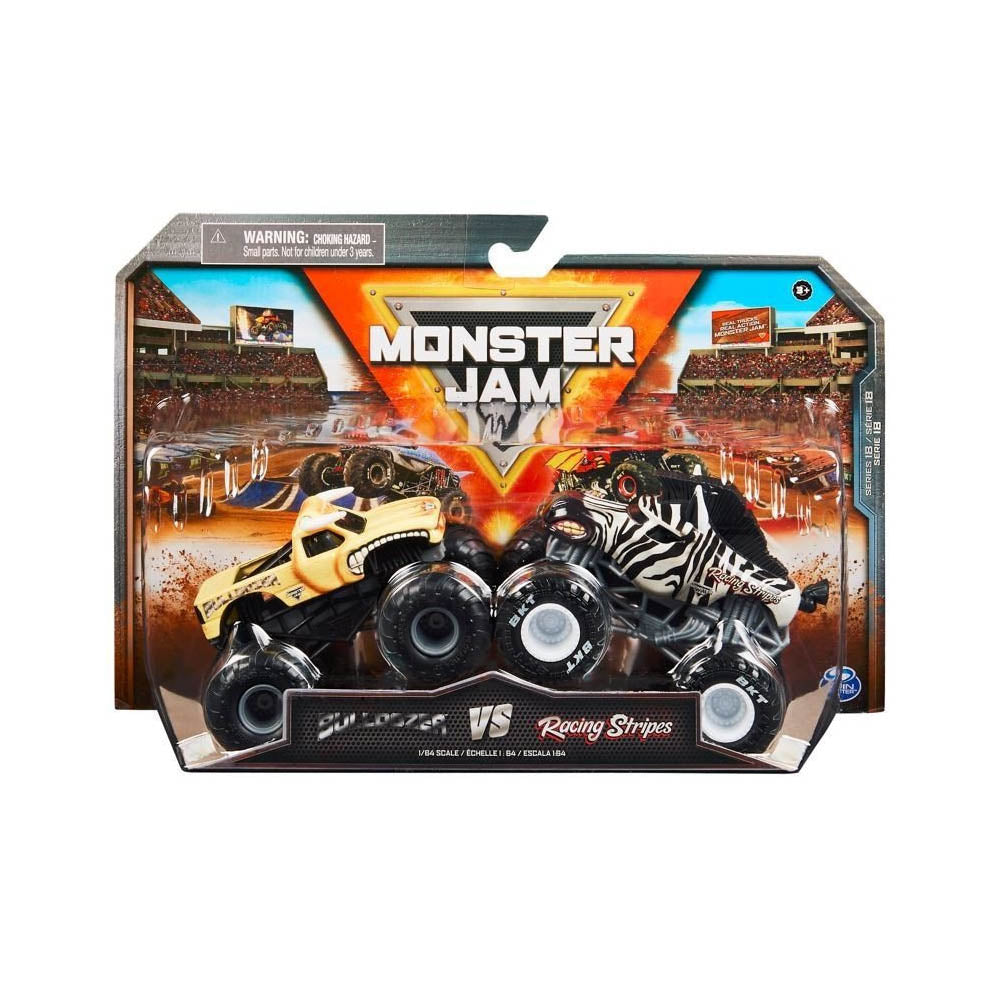 Monster Jam 1:64 Vehicles 2-Pack