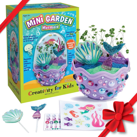 Links to Creativity for Kids Mini Garden Mermaid Terrarium Kit by 
