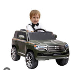 TOYOTA LAND CRUISER 12V Kids Ride-On Electric Car – Green