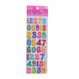 Numbers Puffy Stickers Mk T56