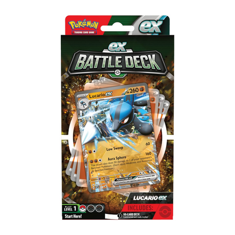 Pokemon TCG Ex Battle Deck Ampharos/Lucario Ex (1 Random )