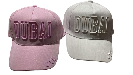 Cap with Scenery DXB (Assorted Designs, Sold as Single)