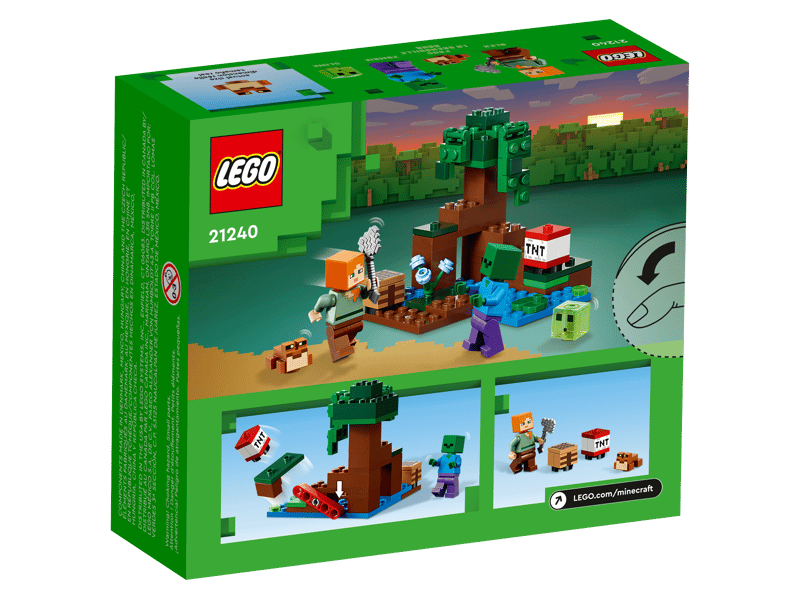LEGO® Minecraft® The Swamp Adventure Building Set