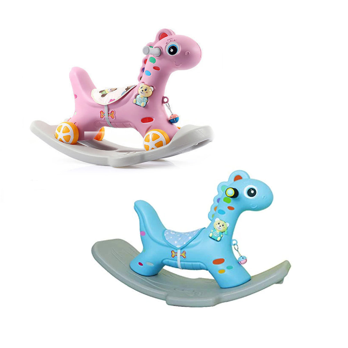 Rocking Horse Push On Plastic