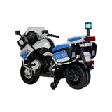 BMW 12V Police Motorcycle - Silver