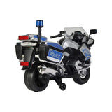 BMW 12V Police Motorcycle - Silver