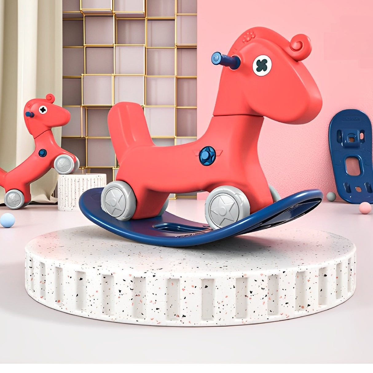 Rocking Multifunctional Horse for Kids