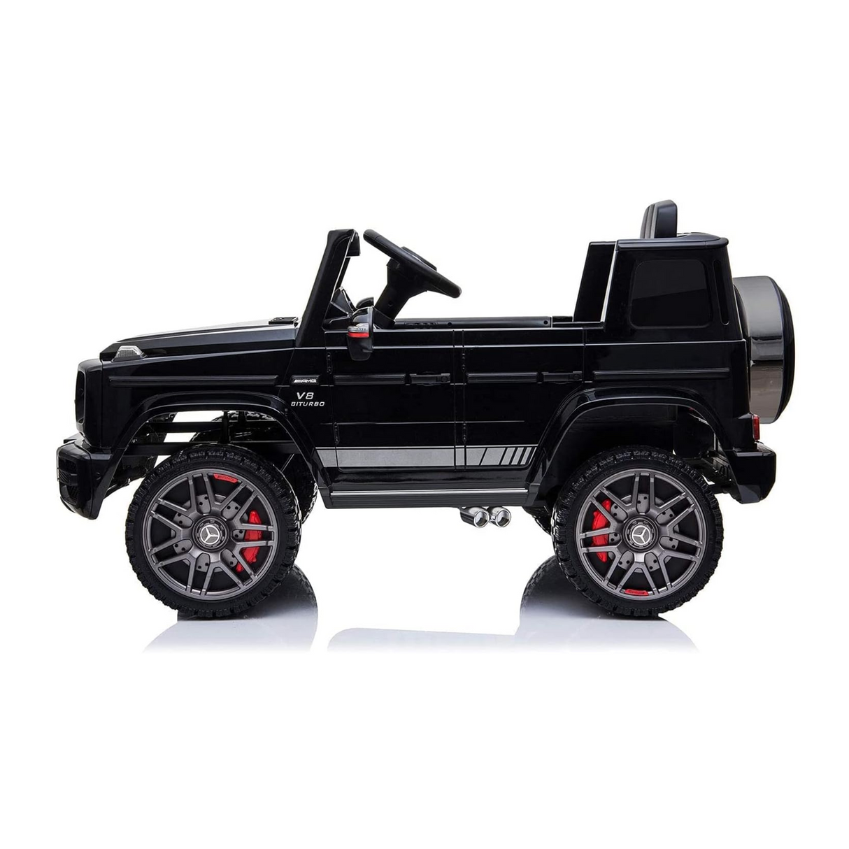 Mercedes Benz AMG G63 12V Ride On Car With Remote Control For Kids, Red