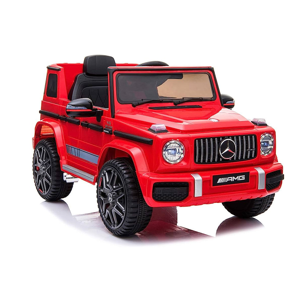 Mercedes Benz AMG G63 12V Ride On Car With Remote Control For Kids, Red