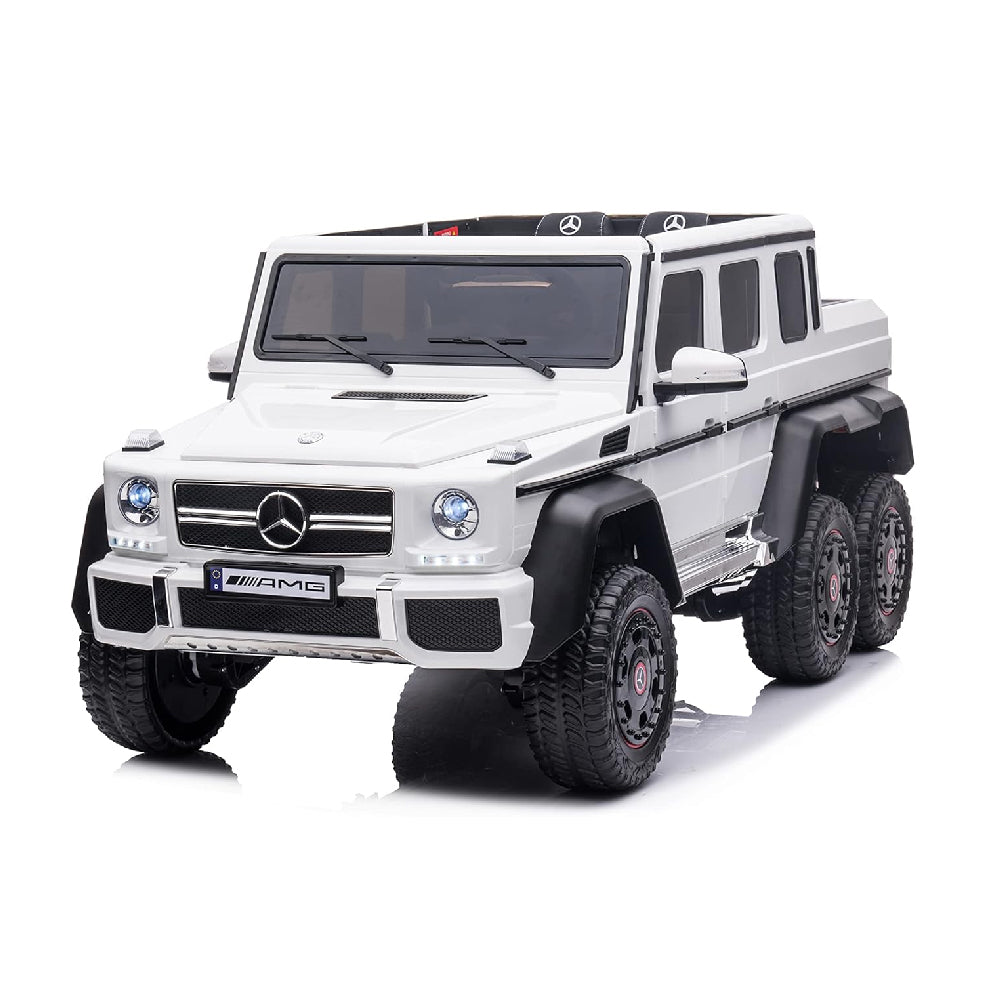 Mercedes Benz Amg G63 6 Wheel Ride On Car For Kids - Black