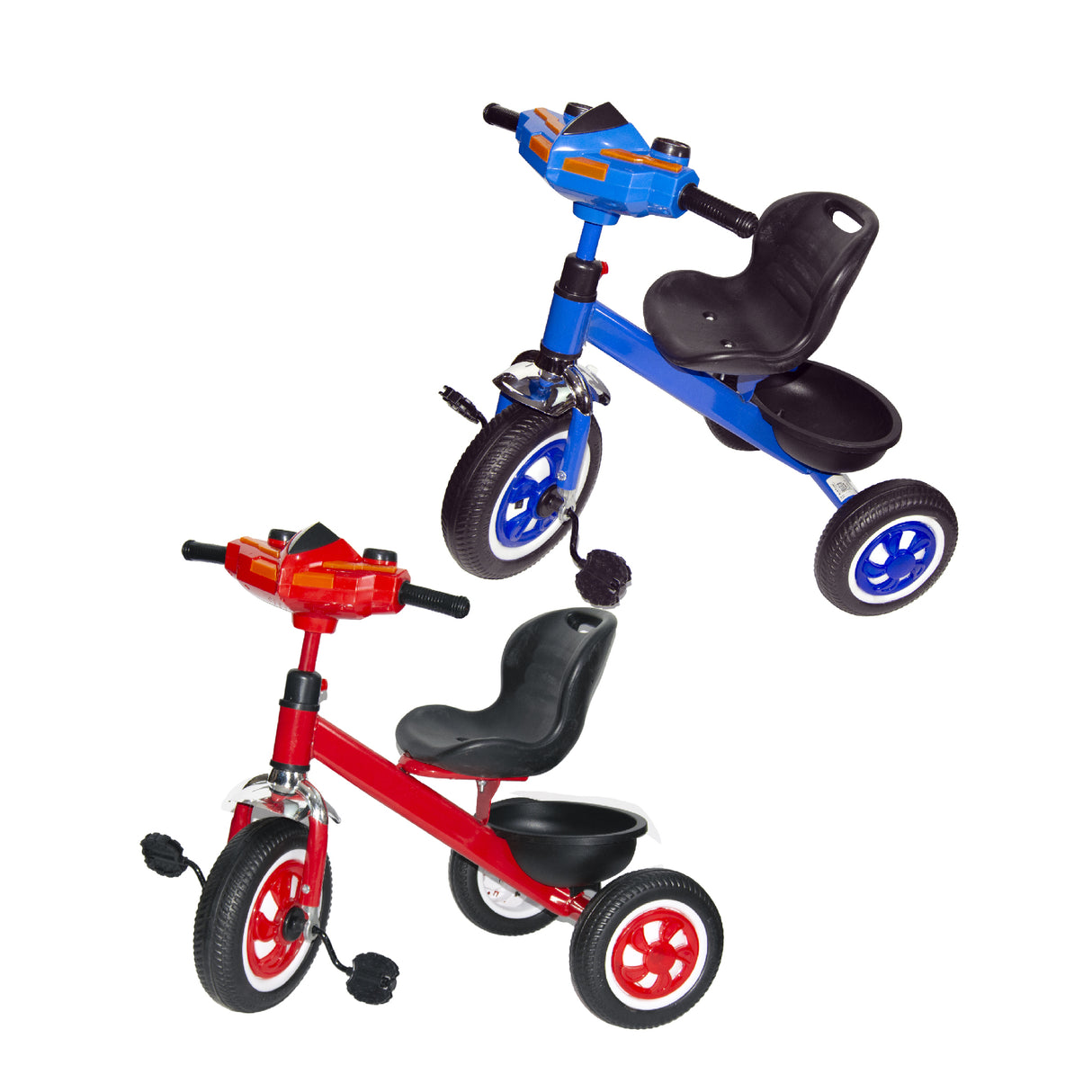 Tricycle for Kids with Basket  & Music - Kids Tricycle for Baby