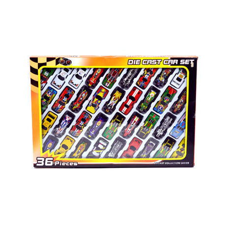 Links to DIE-CAST CAR 36 PIECES SET by 