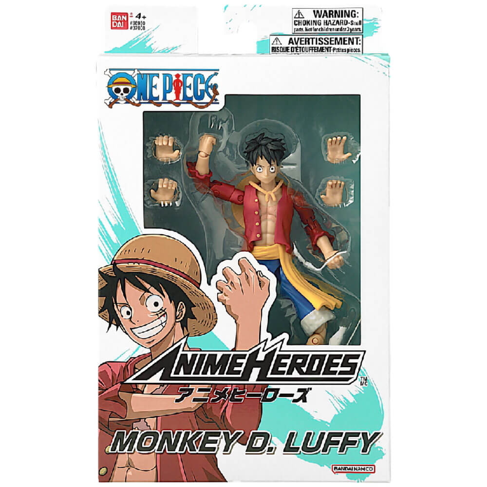 Bandai Anime Heroes – One Piece – Monkey D. Luffy 6.5 Inch Action Figure