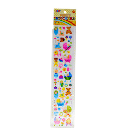 Puffy Stickers Assorted Mk K03