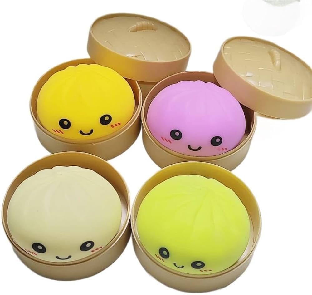 Mini Dumpling Squishy Stress Relief Toy