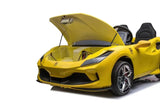 24V Ferrari F8 Style Kids Electric Ride-On Car XXL 2-Seater with Remote Control