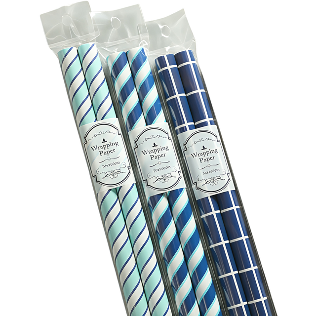 Gift Wrapping Paper 3-Roll Pack - Assorted All-Occasion Designs