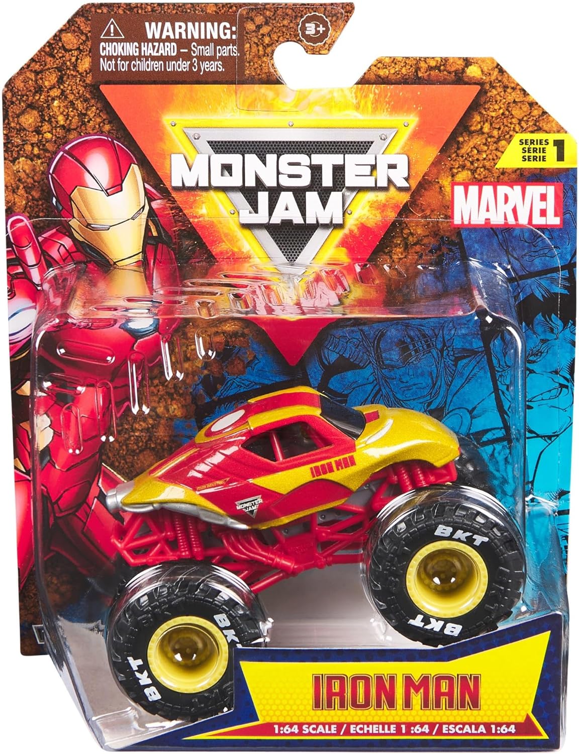 Monster Jam Marvel Vehicle 1:64 Scale