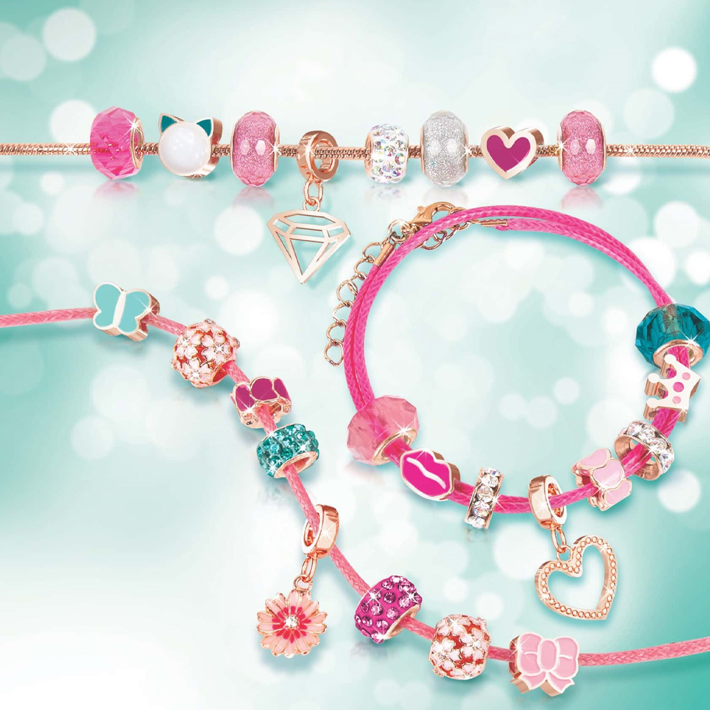 Make It Real Halo Charm Bracelet Kit