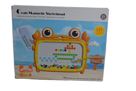 Crab Magnetic Sketchpad – Mess-Free Drawing Toy