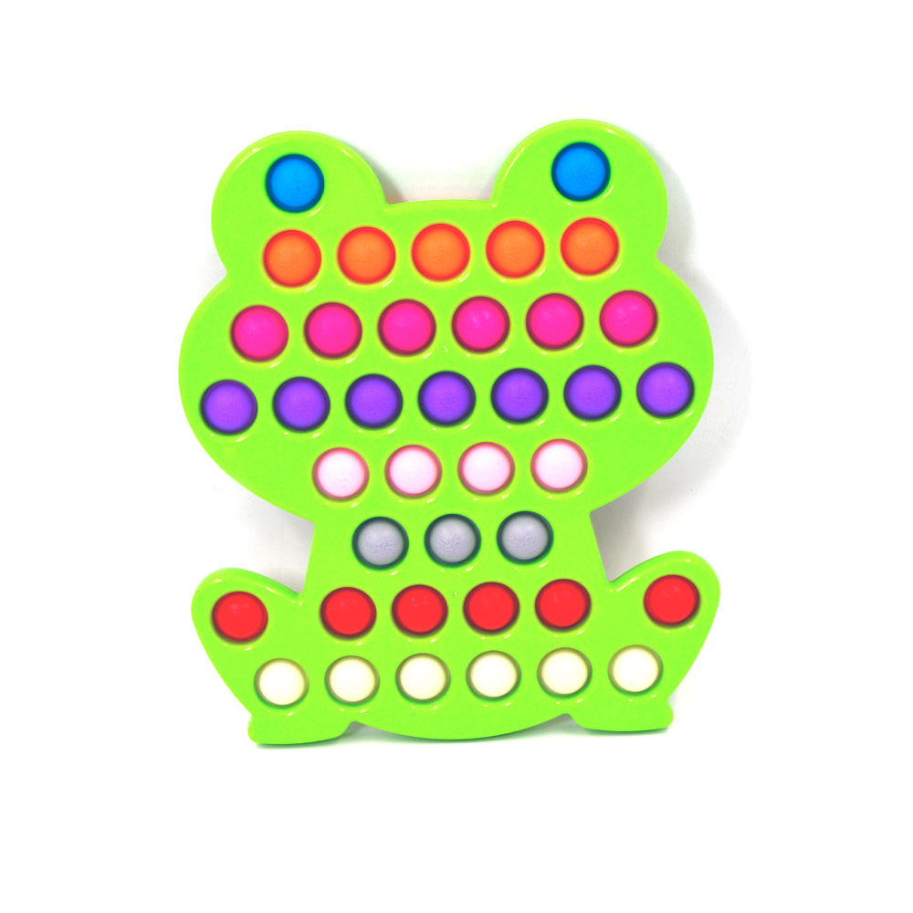 Frog Fidget Pop It Toy 25cm (Assorted Colors, Sold As Single)