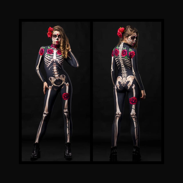 Links to SKELETON COSTUME FOR GIRLS XL by 