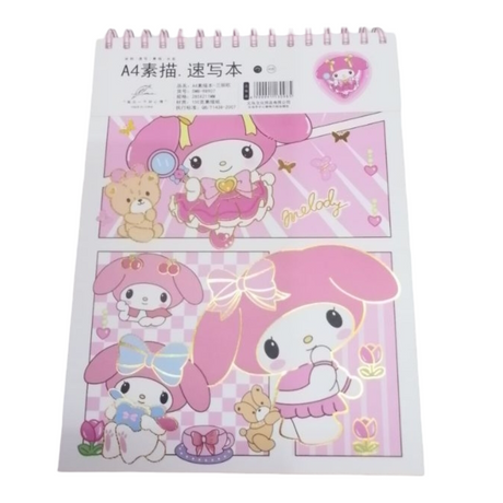 A4 Sketch Pad (Assorted Designs, Sold as Single)