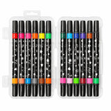 Glitter Dual Tip Markers 18-Piece Set – No. 325-18