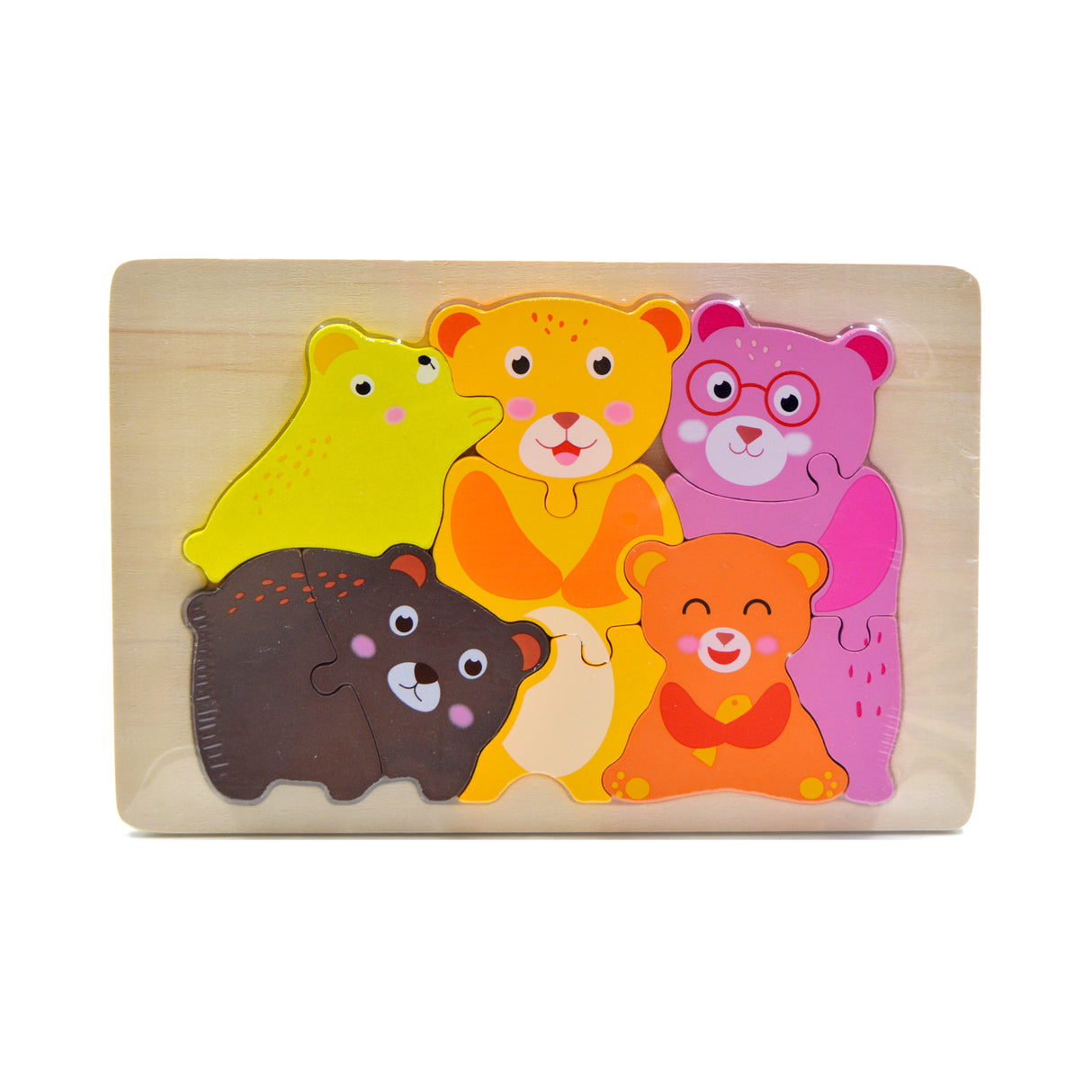 Wooden Jigsaw Puzzle - Teddy Bear