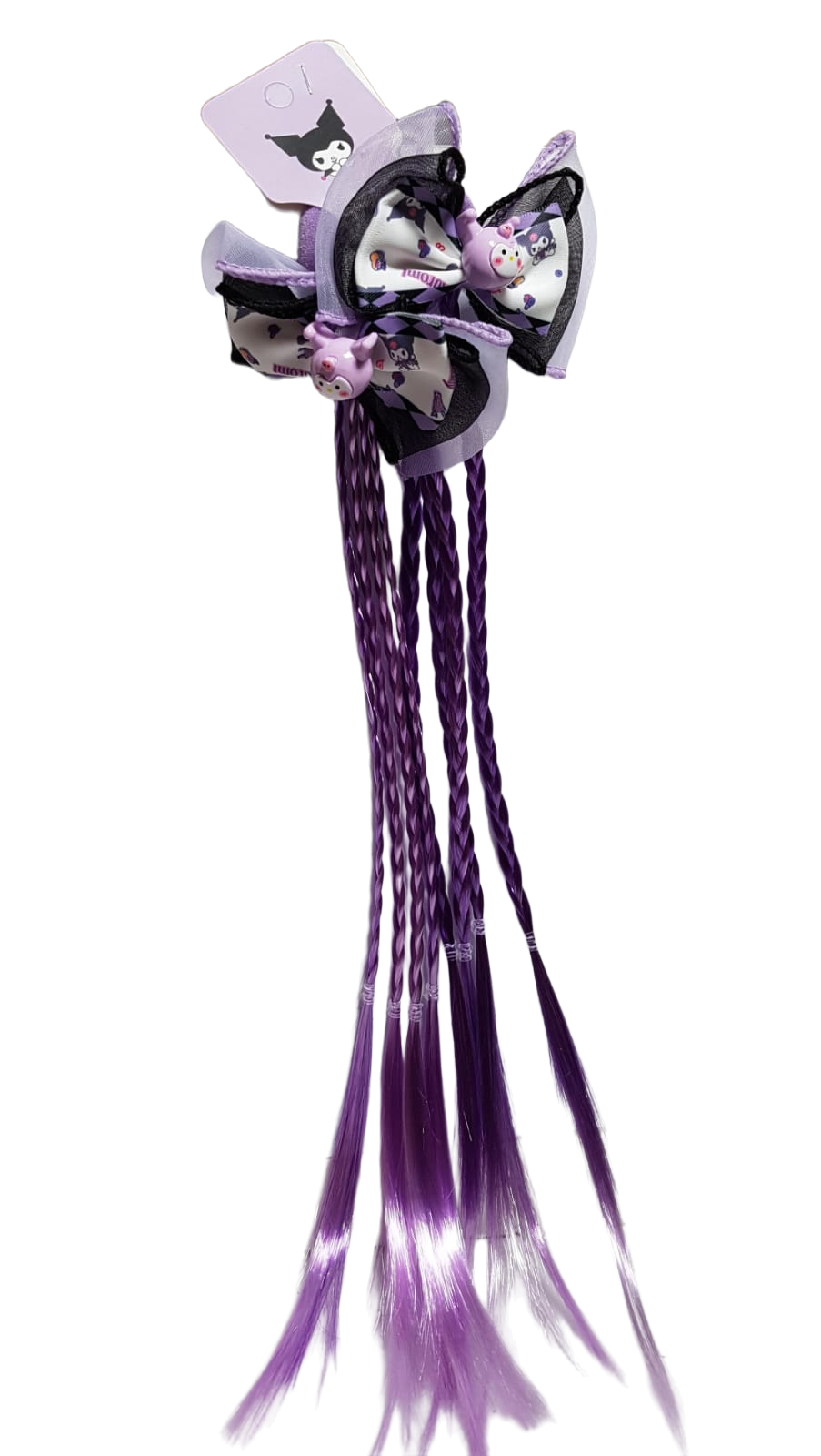 Kuromi Hair Braids 2pcs