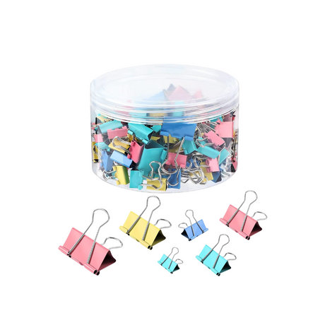 Flamingo Binder Clips Coloured 19 mm 40 pcs Box