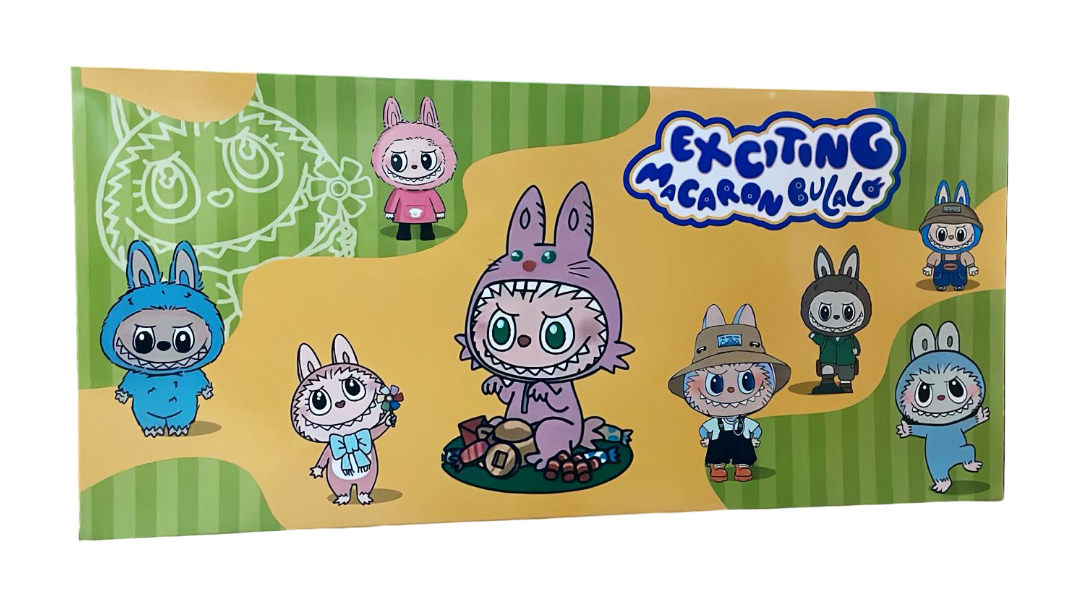 Labubu Plastic Figure 14 pcs (Assorted Designs, Sold as Set)