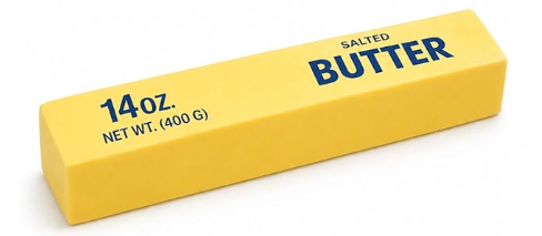 Jumbo Butter Stick Squishy 14oz – Extra Large Slow Rising Stress Relief Squeeze Toy