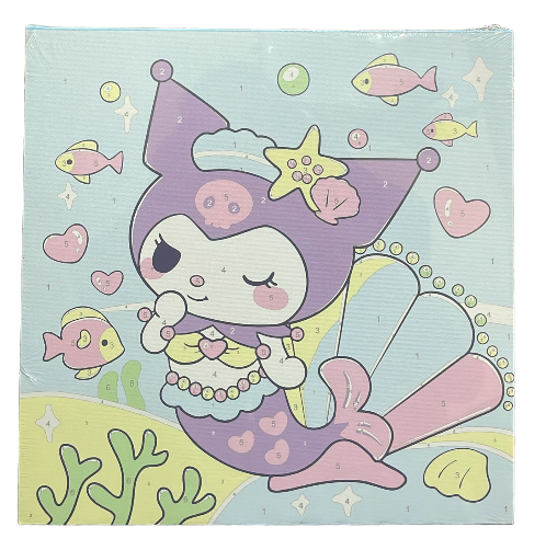 Kuromi Diamond Painting Set 30×30 cm
