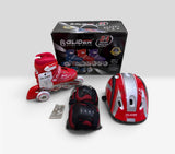 Inline Skate Shoes with Lights – Size 31–34 – 6 Assorted