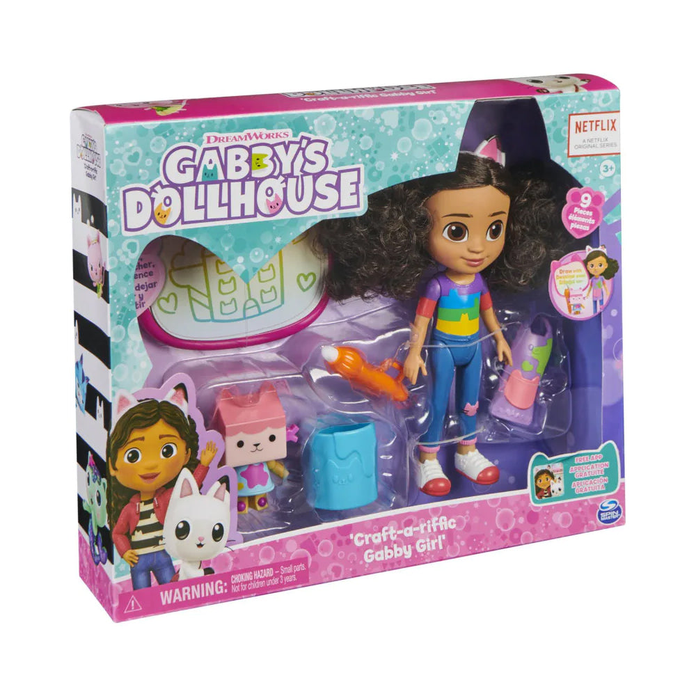 Gabby’s Dollhouse, Gabby Deluxe Craft Dolls and Accessories