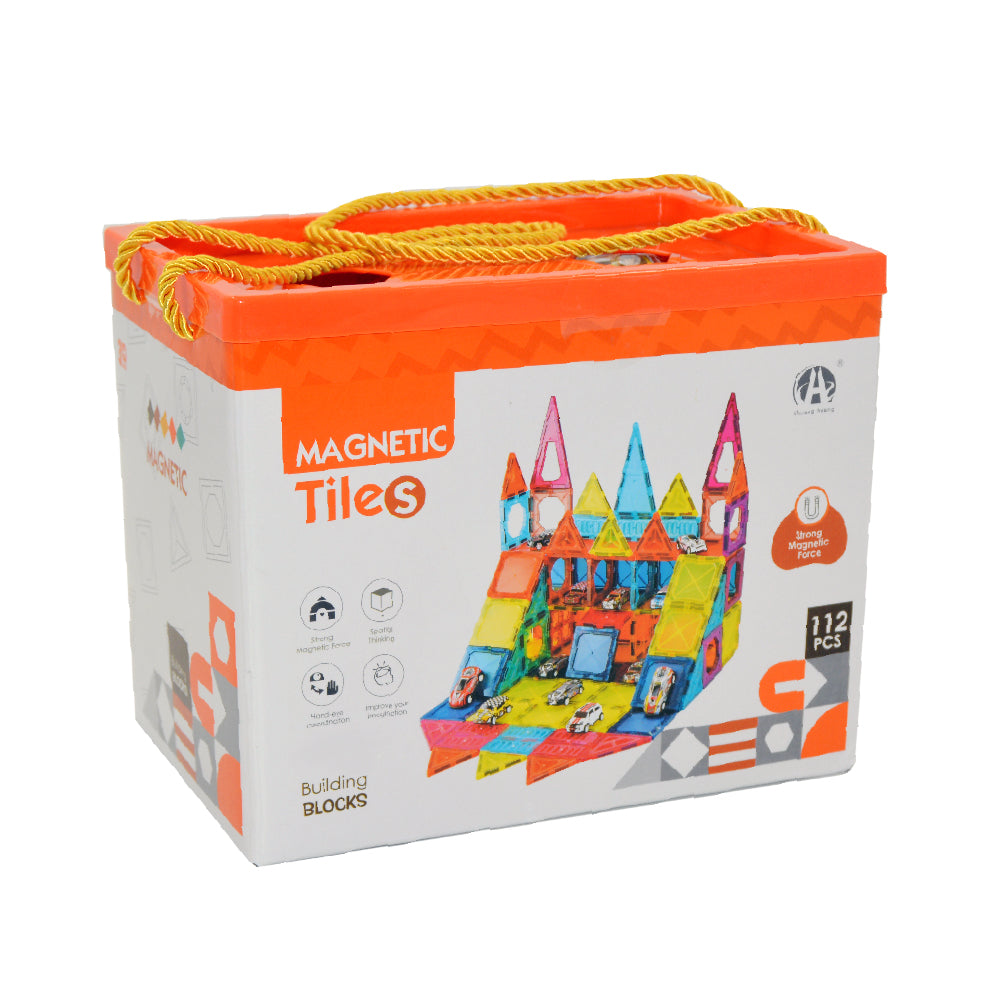 Links to MAGNETIC TILES 112 PCS BUILDING BLOCKS by 