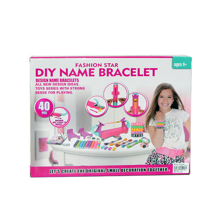 2 In 1 Diy Name Bracelet