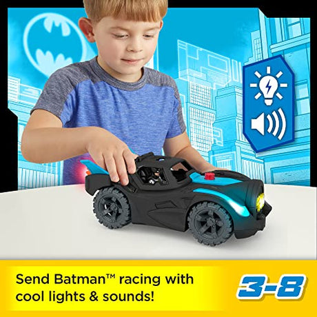 Fisher-Price Imaginext DC Super Friends Batmobile with Batman Figure