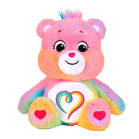 Care Bears 22077 14 Inch Medium Plush Togetherness Bear, Collectable Cute Plush Toy, Cuddly Toys for Children, Soft Toys for Girls and Boys, Cute Teddies Suitable for Girls and Boys Aged 4 Years +