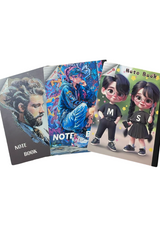 Notebook 70 GSM (Assorted Designs, Sold as Single)