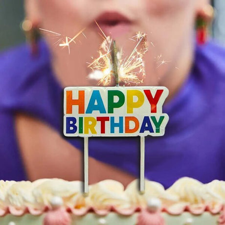 Sparkling Birthday Candle
