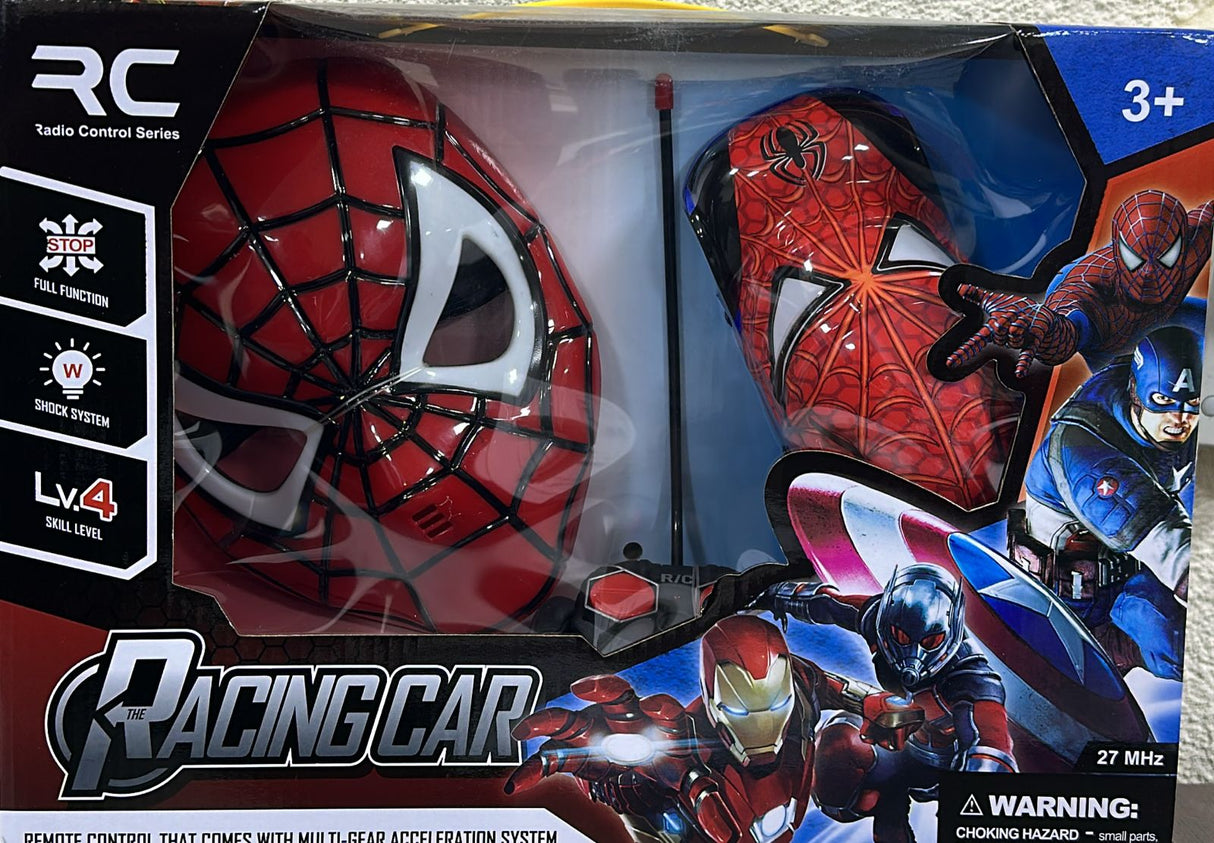 Marvel Avengers Spider-Man Remote Control (RC) Racing Car Set for Kids