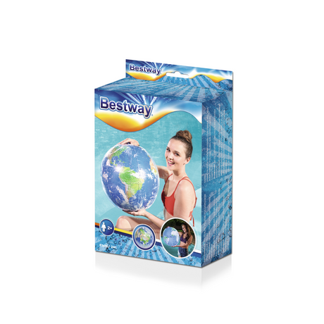 Bestway Earth Explorer Glowball Beach Ball 60 cm