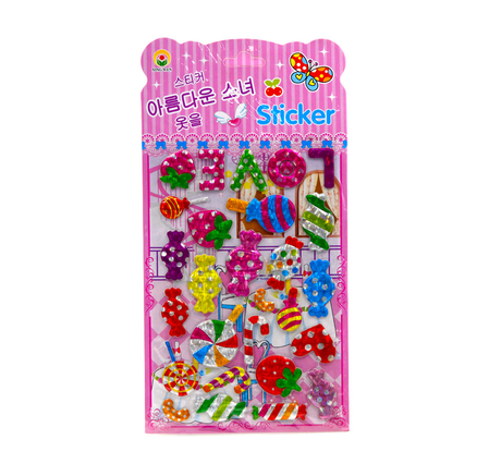 Love Puffy Stickers