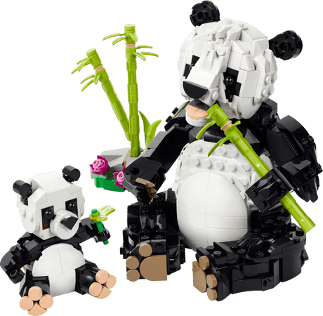 LEGO Creator 3in1 Wild Animals Panda Family 31165 Building Kit 626 Pieces