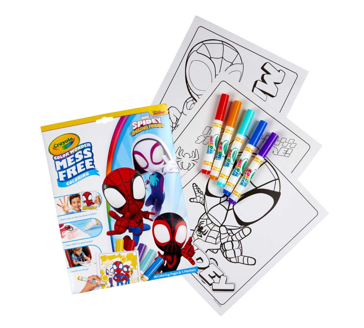 Crayola Spiderman Color Wonder Coloring Set