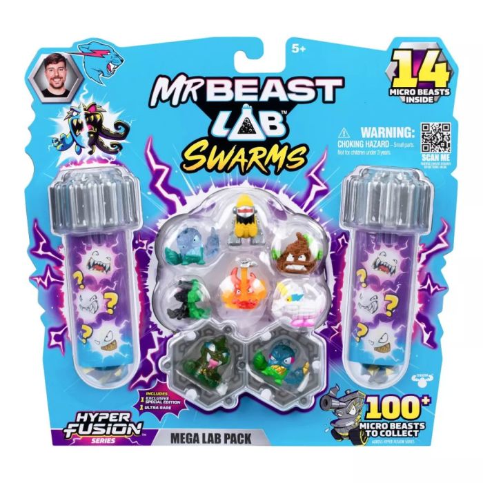 MrBeast Lab Swarms S3 Mega Lab 14PK (Assorted Designs, Sold as Single) 4
